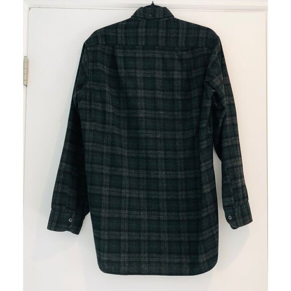 Vtg Pendleton Mens Plaid Wool Fireside Shirt Size M L Overshirt Long Sleeve 60s - Picture 2 of 10